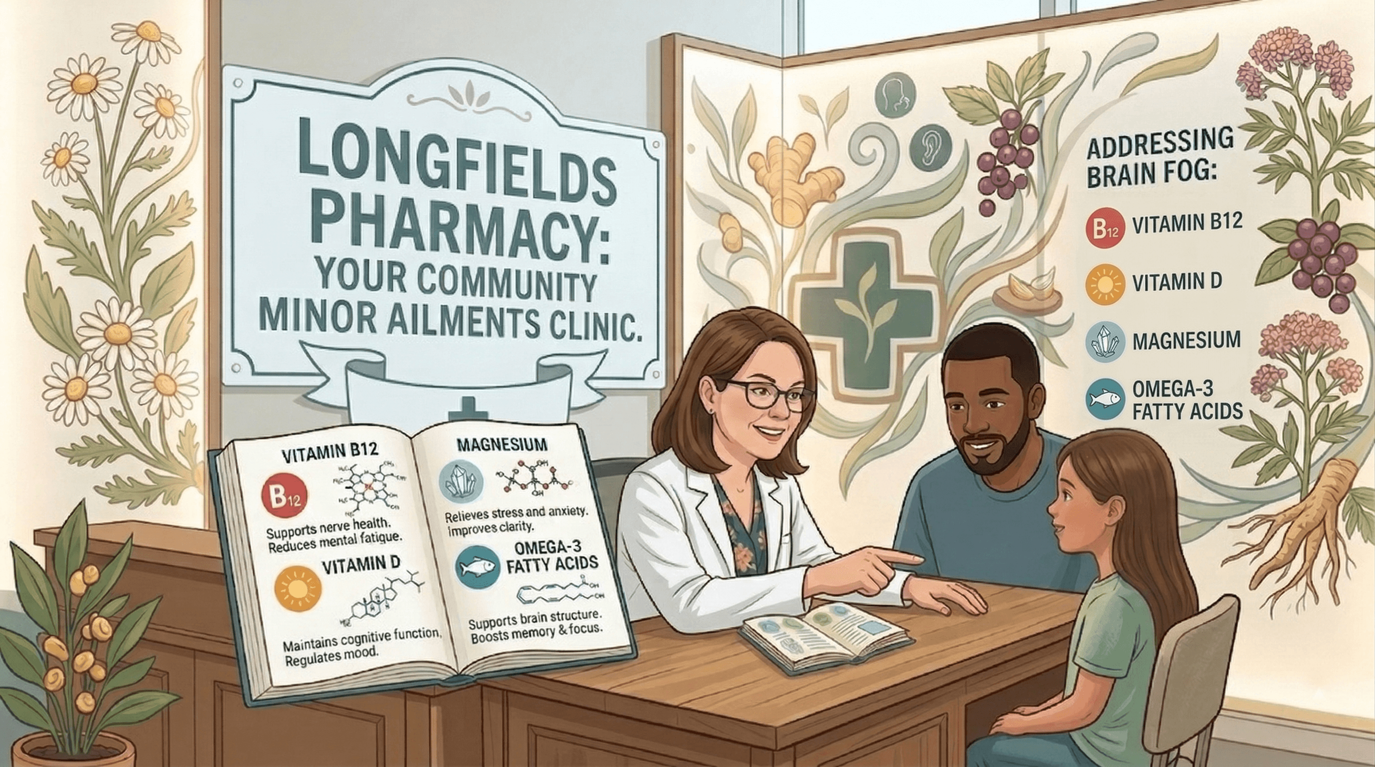 Vitamins and supplements at Longfields Pharmacy Ottawa